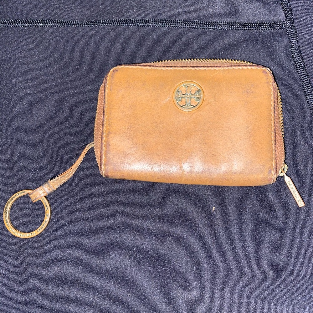 Tory Burch keychain wallet